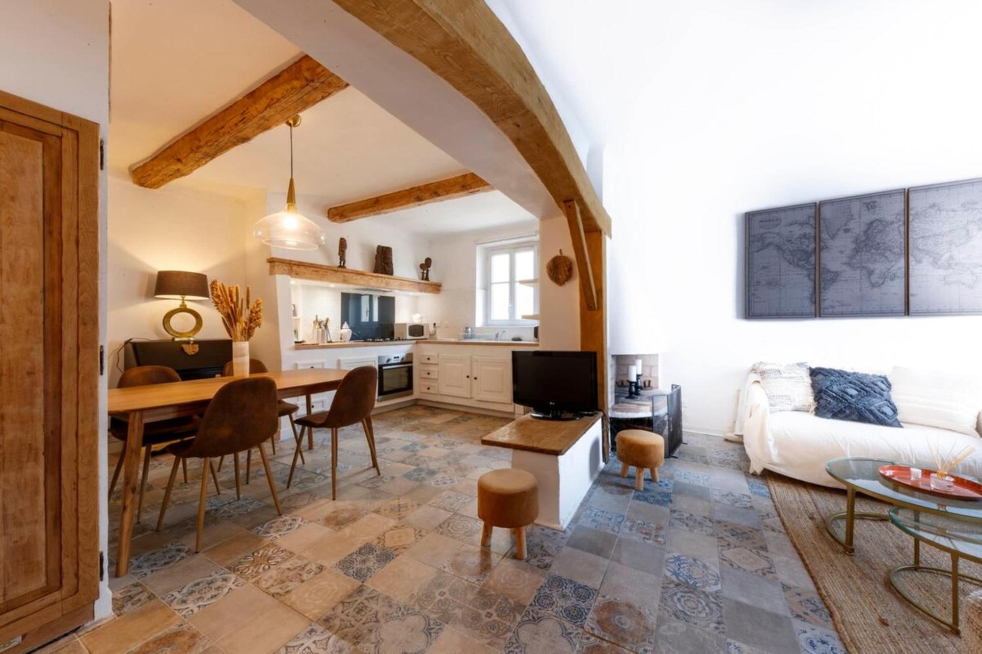 Апартаменты 06M - Old Antibes Beautiful Duplex Terrace With Sea View Экстерьер фото